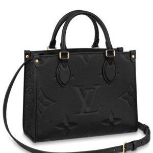 Louis Vuitton Onthego PM Tote Bag M45653 Black