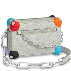 Louis Vuitton Mini Soft Trunk M81606 Light Gray