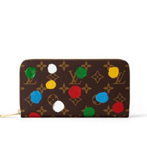 Louis Vuitton LV x YK Zippy Wallet M81864 Brown