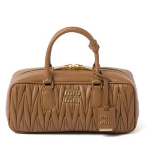 Miumiu Arcadie Matelasse Nappa Leather Bag