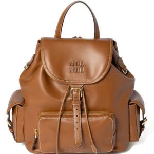Miumiu Leather Backpack Bags 5BZ042