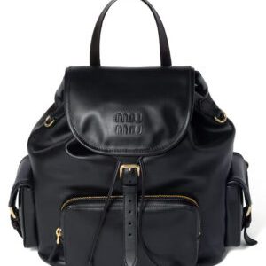 Miumiu Leather Backpack Bags 5BZ042