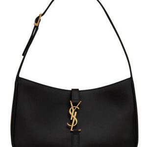 Saint Laurent Le 5 A 7 Hobo Bag In Smooth Leather 6572282 Black