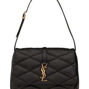 Saint Laurent Le 57 Shoulder Bag In Quilted Lambskin 698567 Black