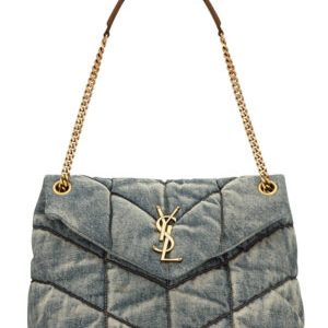 Saint Laurent Puffer Small Bag 577475 Blue