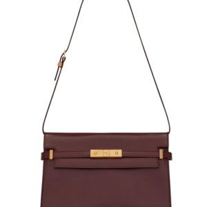 Saint Laurent Manhattan Shoulder Bag In Smooth Leather 579271 Mauve
