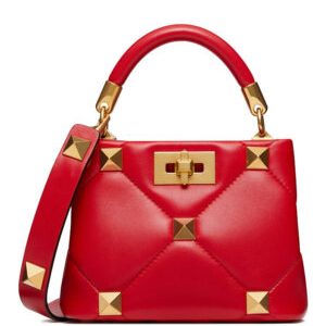 Valentino Garavani Roman Stud The Handle Bag 520 Red