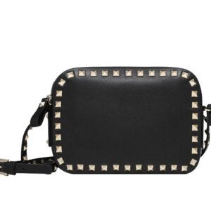 Valentino Rockstud Camera Bag Black