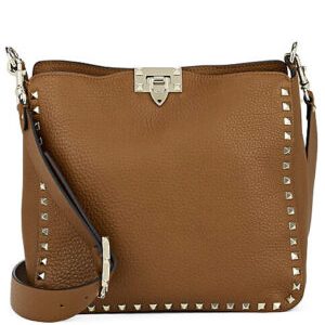 Valentino Garavani Mini Rockstud Crossbody Bag Coffee