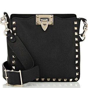 Valentino Garavani Mini Rockstud Crossbody Bag Black