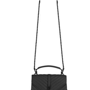 YSL Classic Medium Monogram Saint Laurent College Bag Black