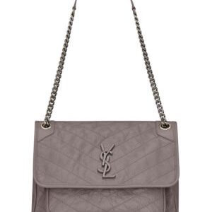 Saint Laurent Large Niki Chain Bag 4988940 Gray