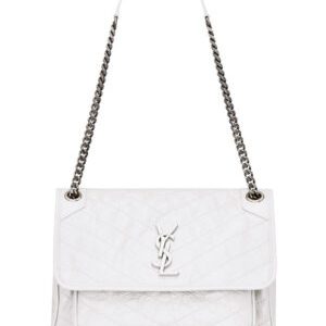 Saint Laurent Large Niki Chain Bag 4988940 White