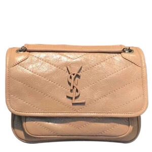 Saint Laurent Baby Niki Chain Bag 5330370 Apricot