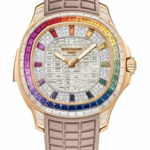 Patek Philippe Aquanaut Luce Rainbow Minute Repeater Haute Joaillerie
