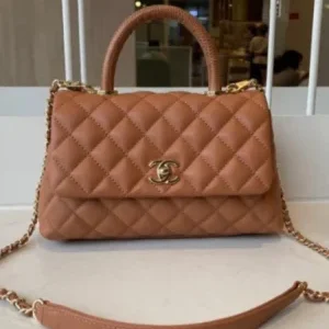 Chanel Coco Caviar Handle Bags 23cm