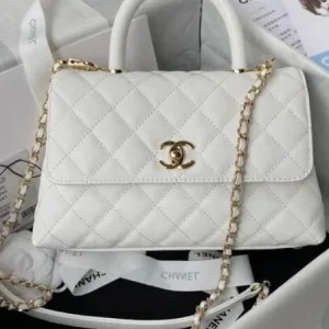 Chanel Coco Caviar Handle Bags 23cm