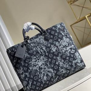 Louis Vuitton Monogram Tapestry Coated Canvas Grand SAC Bag 42cm