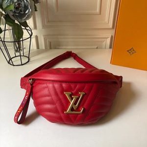 Louis Vuitton New Bumbag Wave Waist Bag In Red M53750 Size: 37x14x13 cm