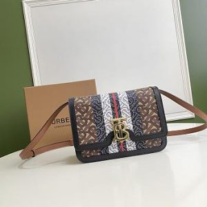 Burberry TB Exclusive Logo Lock Bag Size 21x6x16cm