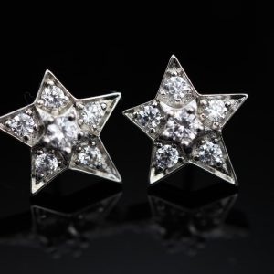 Chanel Comete Geode Earrings