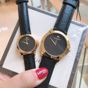Gucci Watch All Over In Black