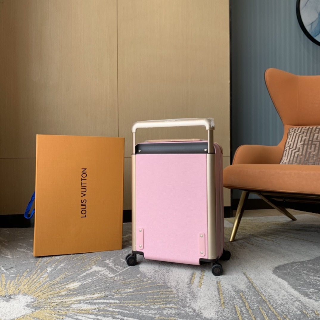 Louis Vuitton Suitcase Pink Epi Leather Size 55x 38x 21cm