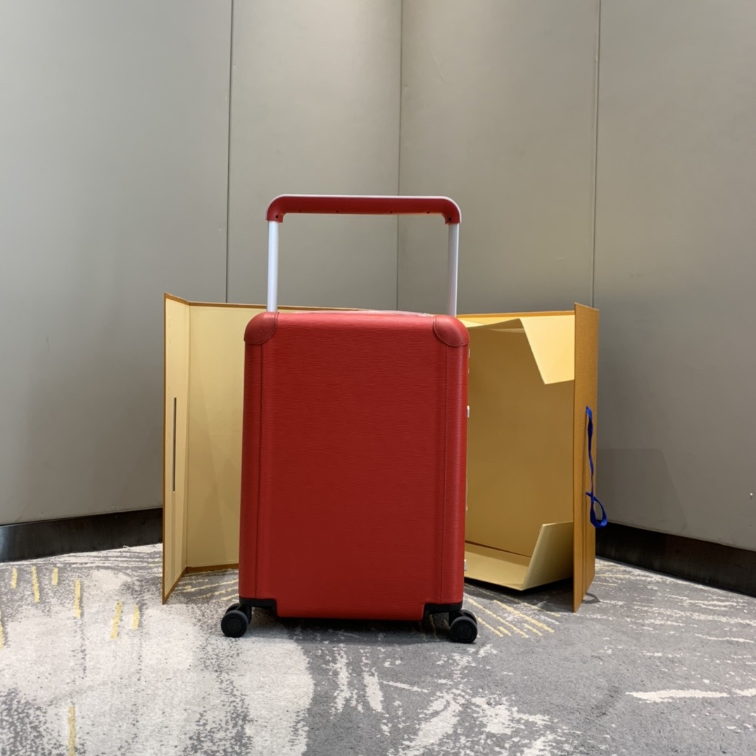 Louis Vuitton Suitcase Red Epi Leather 55cm