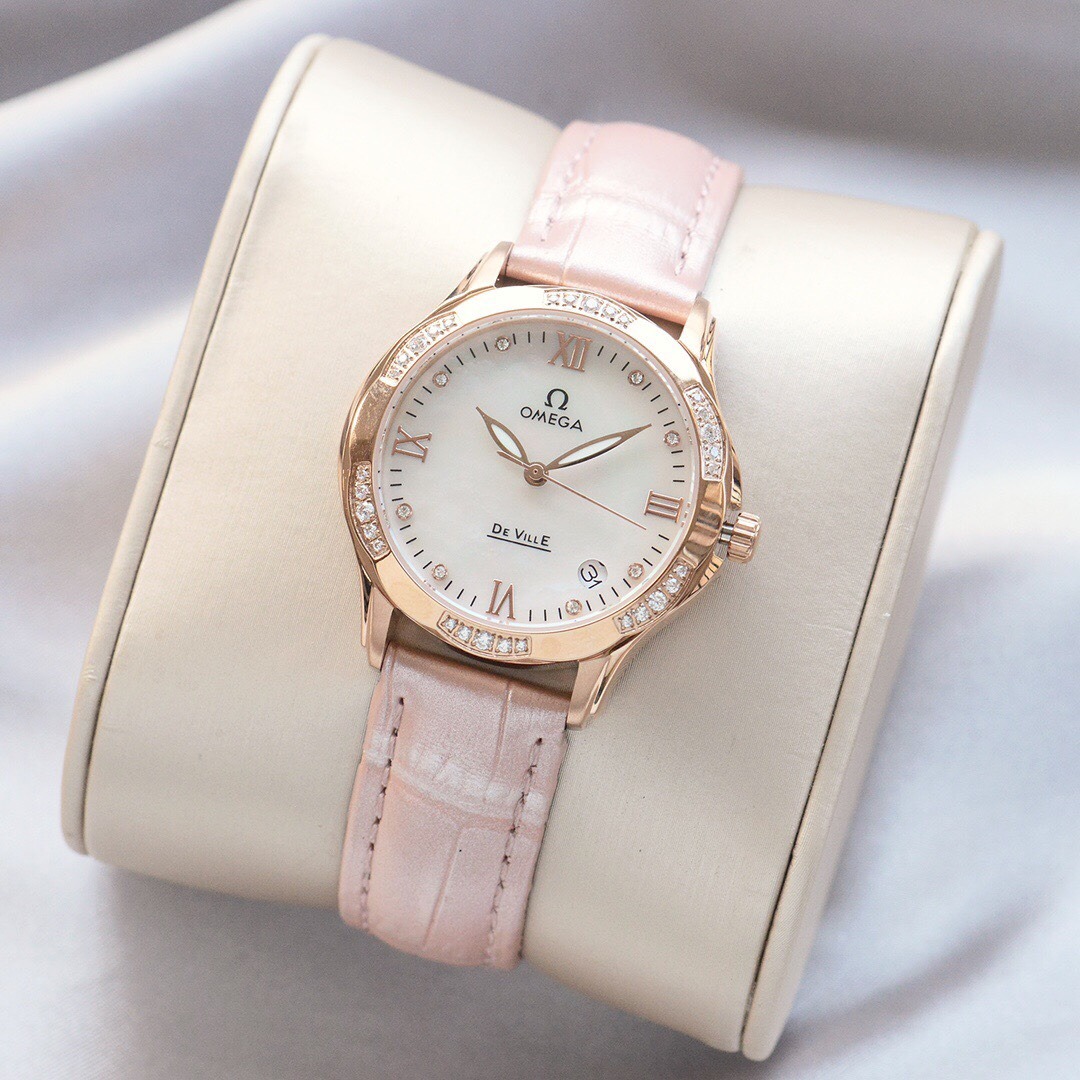 Ladies Omega Deville Multicolor
