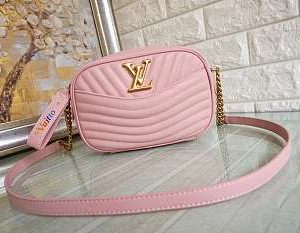 Louis Vuitton New Wave Calfskin Leather In Pink M53683 Size 21.5x15.5x6.0cm