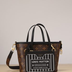 Colestore Neverfull Bandoulière Inside Out BB Black 16.5 x 11 x 26.5cm