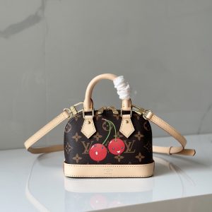 Colestore Louis Vuitton LV x TM Nano Alma Monogram Coated Canvas 18 x 12 x 8 cm