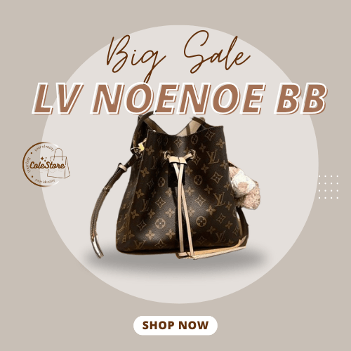 Colestore Louis Vuitton NoeNoe BB Bag Beige 26 x 24 cm
