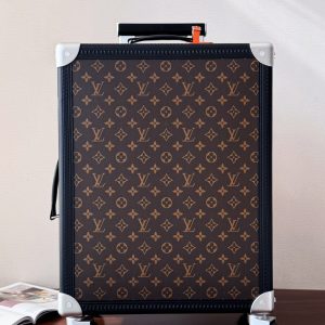 Colestore Louis Vuitton Monogram Macassar Rolling Trunk M20212 Luggage Suitcase 39 x 55 x 24 cm