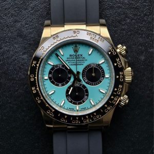 Colestore Rolex Daytona 40mm Turquoise Dial Watch
