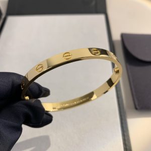 Colestore  Cartier Love bracelet,single-screw closure, classic model Yellow gold
