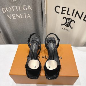 Colestore  Louis Vuitton LV Treasure Sandal Black