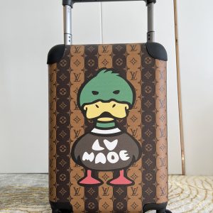 Colestore Louis Vuitton x Nigo Horizon 55 Monogram Stripes Brown 35 x 23 × 55 cm