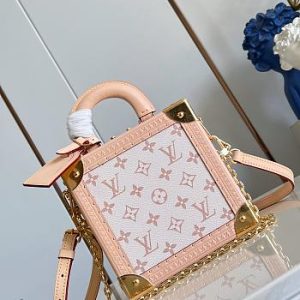 Colestore Louis Vuitton Louis Vuitton Mini Square Trunk Monogram Dune coated canvas 17 x 17 x 8 cm
