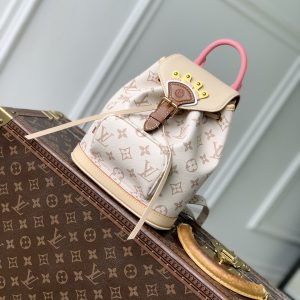 Colestore Louis Vuitton LV Crafty Montsouris Mini Monogram Dune 24 x 25 x 12 cm
