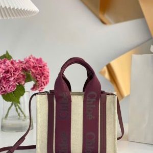 Chloé Woody Tote Bags 26.5cm