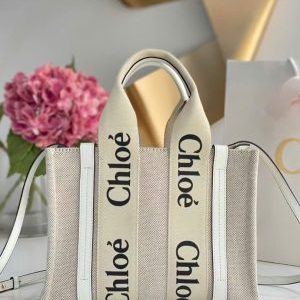 Chloé Woody Tote Bags 26.5cm