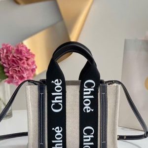 Chloé Woody Tote Bags 26.5cm