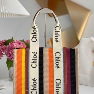 Chloé Woody Tote Bags 26.5cm
