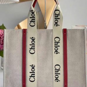 Chloé Woody Tote Bags 45cm