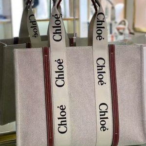 Chloé Woody Tote Bags 45cm