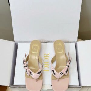 Dior J’Adior Embroidered Thong Sandal