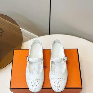 Hermès Nectar Ballet Flat Shoes