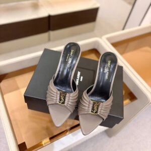Saint Laurent YSL Babylone Heeled Women’s Mules 10cm