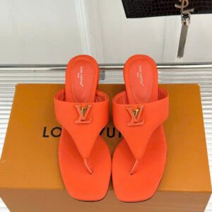 Louis Vuitton LV Logo Thong Sandal 5cm